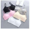 3pcs Cotton underwear kids Padded bra for girls. 
