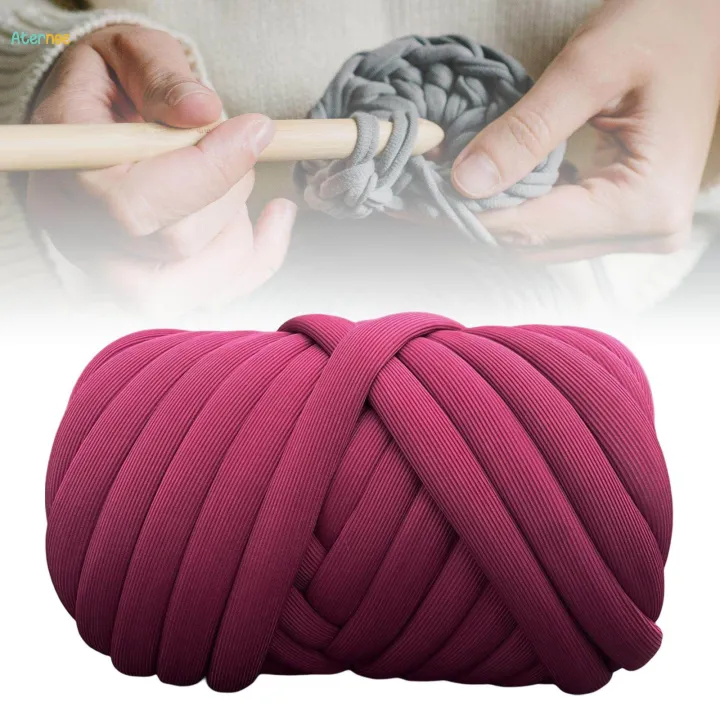 Chunky%20Yarn,%20Tube%20Giant%20Yarn,%20Soft%20Crocheting%20Hand%20Knit%20Jumbo%20Tubular%20Yarn,%20Bulky%20Chunky%20Yarn%20for%20Macrame,%20Carpets,%20Crochet,%20Pillow,%20Cushion%20-%20Image%204
