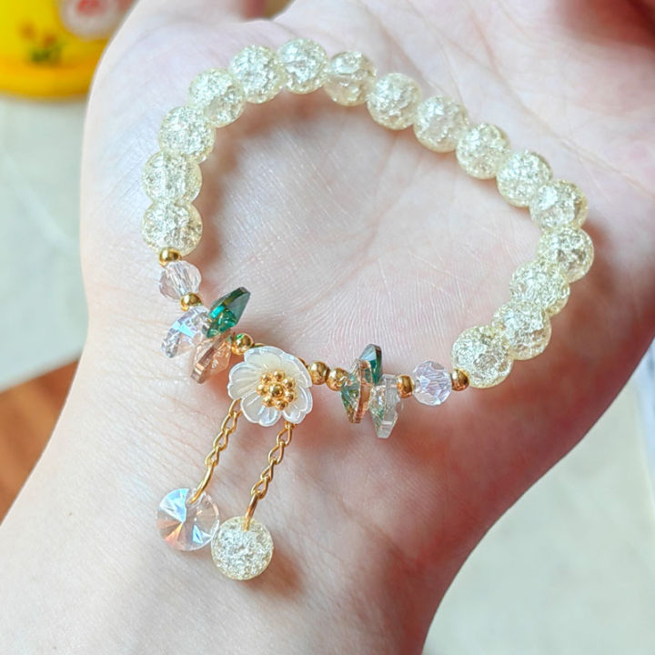 Summer%20New%20Colorful%20Glass%20Beads%20Korean%20Style%20Handmade%20Jewelry%20Women's%20Sweet%20Imitation%20Shell%20Small%20Flower%20Bracelets%20Tennis%20Gift%20-%20Image%206