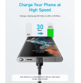 Anker 322 PowerLine USB A to USB C Fast Charging 3ft/0.9m Cable A81H5.. 