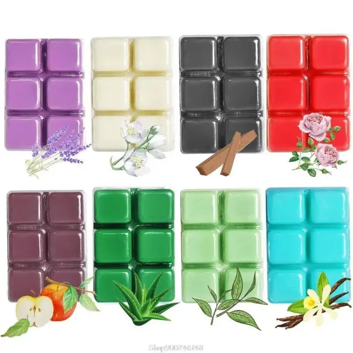 Scented%20Wax%20Melts%20-Set%20of%208%20Assorted%20Wax%20Warmer%20Cubes/Tarts%20-%20Jasmine%20Rose%20Bergamot%20Fig%20Vanilla%20Lemon%20Spring%20Lavender%20S29%2020%20-%20Image%205