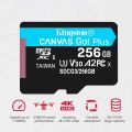 Kingston Canvas Go! Plus MicroSD Card High Speed 4K Memory Card 64GB 128GB 256GB 512GB UHS-1 A2 for Smartphone.