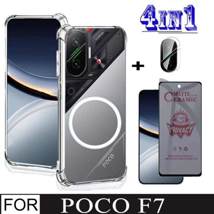 4In1%20Xiaomi%20POCO%20F7%20Case%20Magnetic%20Sticker%20Shockproof%20Phone%20Case%20for%20POCOF7%20Tempered%20Glass%20Screen%20Protector%20Privacy%20Anti-Spy%20Film%20-%20Image%203