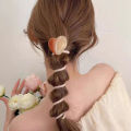 1/4Pcs Fashion Ponytail Elastic Hair Band Simple Telephone Wire Hair Accessories SUPER BABY.