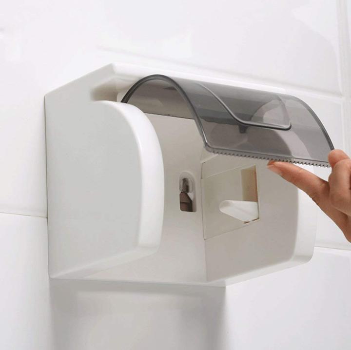 Waterproof%20Mobile%20Toilet%20Paper%20Holder%20Tissue%20Roll%20Stand%20Box%20with%20Shelf%20Rack%20Wall%20Mount%20Bathroom%20Accessory%20-%20Image%206