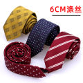 High Grade Casual Slim Neck Tie For Men 6cm (1Ps) With Box.