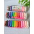 LILIN Polymer Clay Import 12 Colors - Plasticine Candle Educational Toys For Kids - SLIME Clay Dough Color Play.