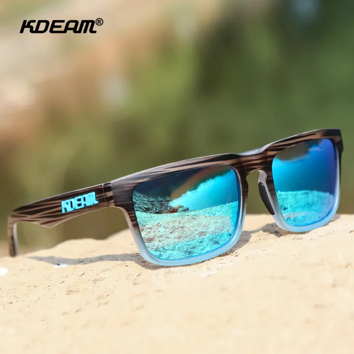 KDEAM%202022%20Square%20Men's%20Polarized%20Sunglasses%20Outdoors%20Lifestyle%20Coating%20Sun%20Glasses%20New%20Matching%20Colors%20With%20Box%20-%20Image%202