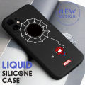 AMORVOR for OPPO F1S Back Cover Cartoon Cute Spiderman Side design Soft Case Liquid Silicone Phone Cases.