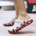 Men's Summer Hole Shoes Sandals Breathable Casual Outdoor Non-Slip Beach Slipper. 