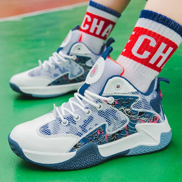 2023Autumn%20High%20Top%20Sneakers%20Boys%20Middle%20and%20Big%20Children%20Basketball%20Shoes%20Teenagers%20Students%20Breathable%20Casual%20Running%20Shoes%20-%20Image%203