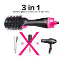 Electric 3 in 1 Rotating Hair Dryer Straightener Brush Curler Hair Dryer Brush Professional Original Hot Air Hair Styler Comb.