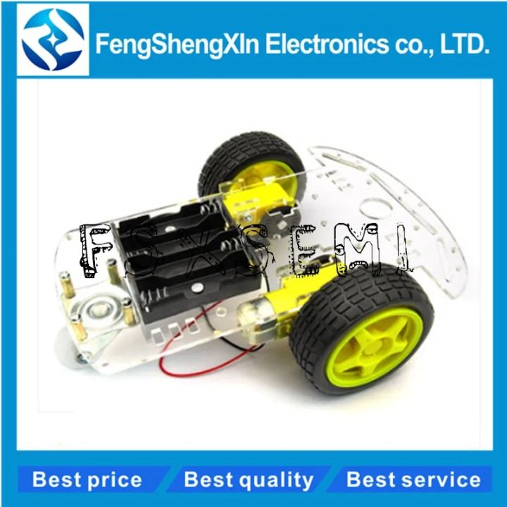 Autonomy Kit Smart Car Kit 2WD Smart Robot Car Chassis Kits with Speed Encoder and ...