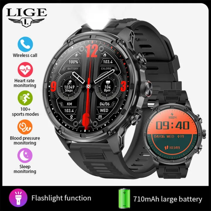 LIGE%20BWV99%20New%20Smart%20Watch%20LED%20flashlight%20large%20display%20Men%20710mAh%20Battery%20Sports%20Fitness%20Man%20Watch%20Bluetooth%20Call%20Health%20Monitoring%20Men%20Smartwatch%20For%20Android%20ios%20-%20Image%2010