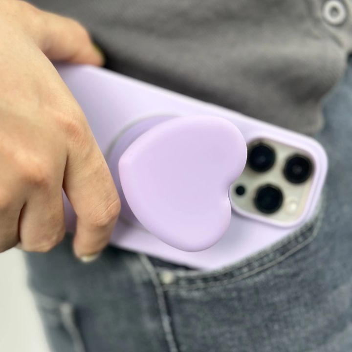Magnetic%20Phone%20Holder%20For%20IPhone%2015/14/13/12%20Series%20MagSafe%20Grip%20Stand%20Silicone%20Heart%20P-Socket%20Pop%20-%20Image%202