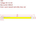 Sumbulbs 200*10MM Warm Natural Cold Blue Red Green COB LED Bar Light Strip 10W DC12-14V 20CM 1000LM for DIY Car Lights Bulb Lamp. 