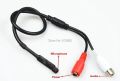 CCTV Surveillance RCA Mic Microphone Sound Monitor Audio Voice Pick- Up CCTV Camera. 