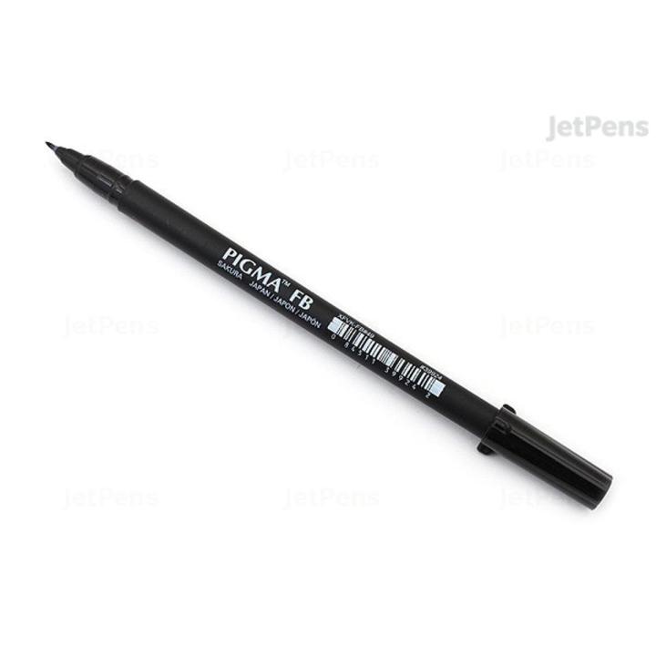 Sakura Pigma Professional Brush Pen FB- Fine Black