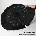 【selevn roind】16K Double Bones Large Umbrella Men Womens Windproof Compact Umbrellas Automatic Fold Business Luxury Sun Rain Umbrella Travel. 
