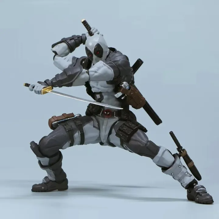 AMAZING%20YAMAGUCHI%20Deadpool%202.0%20Grey%20Action%20Figure%20Mutants%20Joint%20Movable%20KAIYODO%20Wade%20SHF%20Model%20Movie%20Toys%20for%20Kids%20Gift%20-%20Image%202