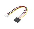 4 Pin HDD Sata Cable for DVR NVR SATA to 1x 4 pin Mini Power Cable/Adapter to Power one SATA HDD and peripherals. 