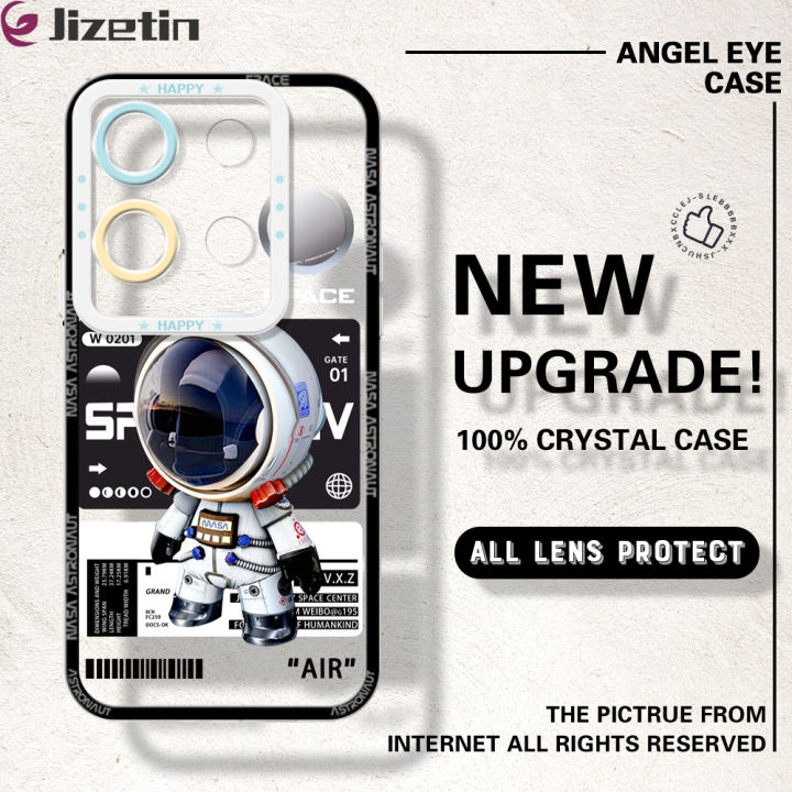 Jizetin%20for%20Infinix%20Note%2030%20Pro%20Back%20Cover%20Crystal%20Transparent%20Mechine%20Astronaut%20Soft%20Full%20Camera%20Cover%20Protection%20Phone%20Cases%20-%20Image%202