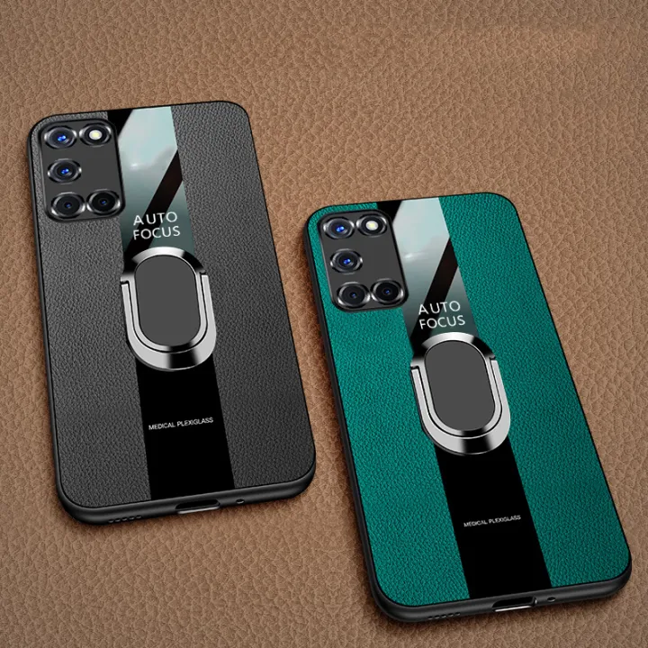 New%20Phone%20Case%20For%20OPPO%20A52%20A92%20Cover%20Business%20Elliptical%20Bracket%20All-Inclusive%20Shockproof%20Leather%20Soft%20Silicone%20Fashion%20for%20OPPO%20A92%20A52%20Case%20-%20Image%203