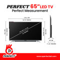 Perfect 65” 4K Smart Android HD LED TV, Metal Body, Voice Control, 2GB RAM 16GB ROM. 