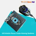 X20 Portable Mobile Phone Radiator Semiconductor Cooling Fan Radiator USB Powered Mobile Phone Cooler -Time Square.