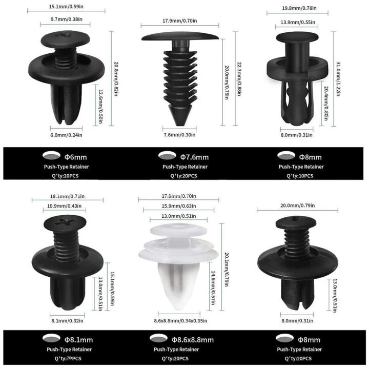 100Pcs%20Auto%20Fastener%20Mixed%20Clip%20Car%20Body%20Push%20Retainer%20Pin%20Rivet%20Bumper%20Door%20Trim%20Panel%20Retainer%20Fastener%20Kit%20with%206%20Inch%20Screwdriver%20Car%20Accessories%20-%20Image%209