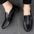 Loafer Styles' Rubber Sole Water Proof and Wind Proof Winter and Summer Shoe For Men Black.