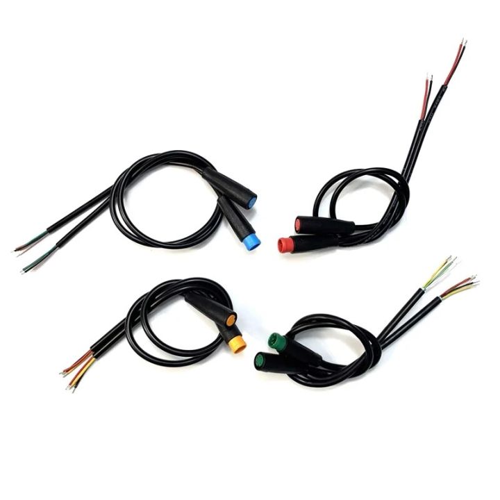 5/20/100%20PCS%20M6%20M8%20Julet%20Sensor%20Waterproof%20Electric%20Bicycle%20Butt%20Joint%20Plug%20Male%20Female%20Ebike%20Display%20Cable%20Connector%20Wire%2020cm%20-%20Image%205