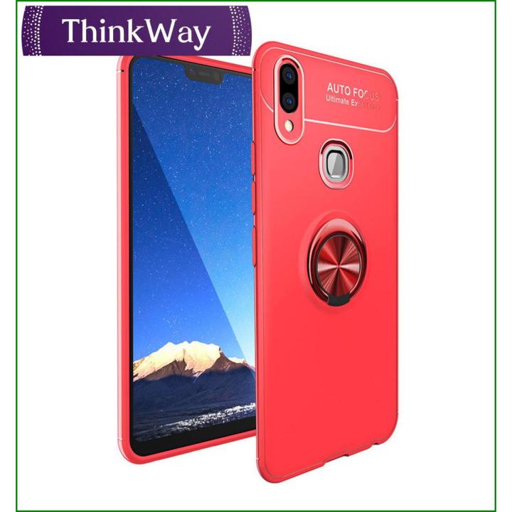 Back Cover Vivo V15 Magnetic Cover Phone Case Magnetic Bracket