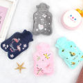 Creativity Home PVC Hot Water Bottle Hot Water Warmer Screw Top Quality Portable Water-filling Reusable Heat Pack Hot-water Bag. 