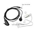 LALA Surveillance Security Spiral Acoustic Air Tube Earpiece for Mobile Phones.