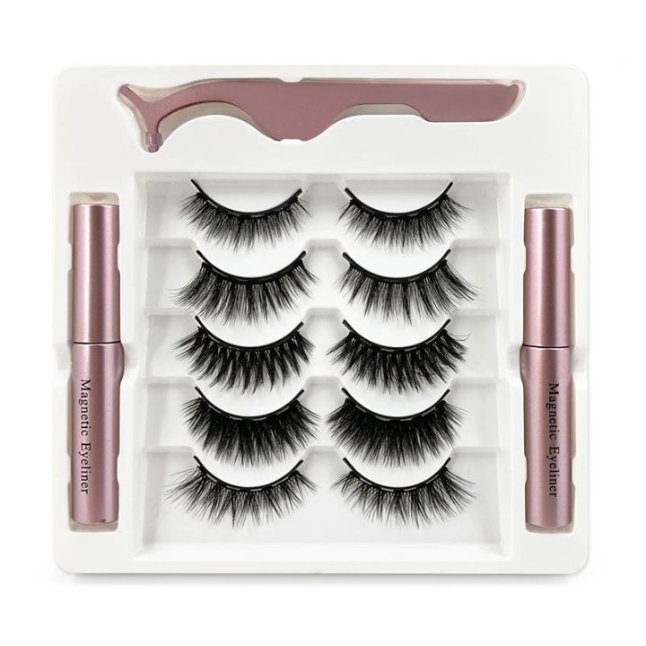 Magnetic%20liquid%20Eyeliner%20And%20Magnetic%20False%20Eyelashes%20No%20Glue%20Natural%20Lasting%20Handmade%20Eyelash%20Makeup%20Tool%20Set%20TSLM1%20-%20Image%202
