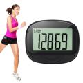 Pedometer For Walking Step Counter With Built-in Clip Portable Pedometer With Back Clip Clock Function Accurate Step Calorie. 