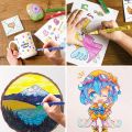 Acrylic Paint Marker Pen 12/28/80Colors Set 0.7MM/3.0MM Acrylic Art Markers Rock Glass Canvas Metal Ceramic Mug Wood Plastic. 