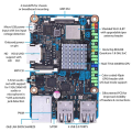 For ASUS Tinker Board RK3288 Quad Core 2GB LPDDR3 Development Board. 