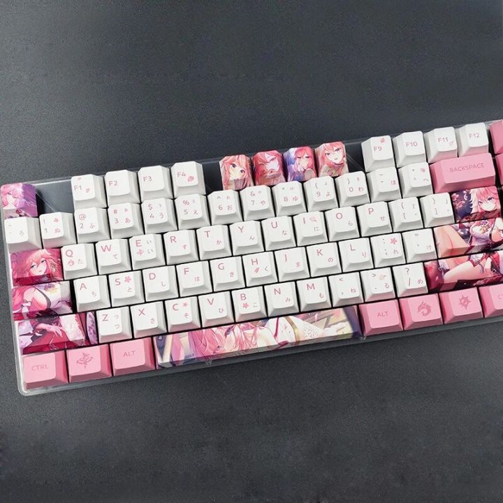 12Keys/Set%20Anime%20Character%20Design%20Custom%20Thermal%20Sublimation%20Cherry%20Profile%20Mechanical%20Keyboard%20Supplement%20Key%20Custom%20Keycap%20-%20Image%202