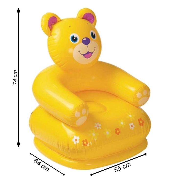 INTEX%20%20Inflatable%20Kids%20Happy%20Animal%20Teddy%20Air%20Chair%20with%20Hand%20Air%20Pump%20Inflatable%20Sofa/%20Chair%20-%20Image%205