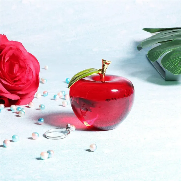 Crystal%20Apple%20Paperweight%20Pretty%20Crafts%20Art&Collection%20Christmas%20Gifts%20Home%20Wedding%20Decoration%20Table/Car%20Ornaments%20-%20Image%205