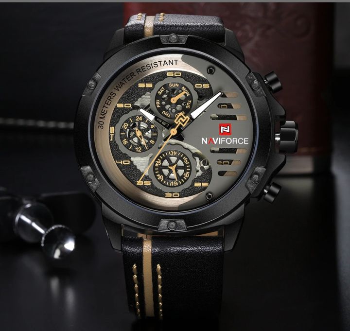 NAVI%20forCE%20NF9110%20PU%20Leather%20Wrist%20Watch%20%20for%20Men%20-%20Brown%20and%20Black%20-%20Image%206