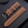 Leather 20mm 22mm 24mm watch straps For Samsung Galaxy 46mm 42mm S3 Watch Band For Huami Amazfit Straps. 