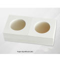 100PCS Square Cardboard Coin Holders Coin Supplies Coin Album. 