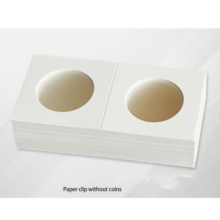 100PCS%20Square%20Cardboard%20Coin%20Holders%20Coin%20Supplies%20Coin%20Album%20-%20Image%205