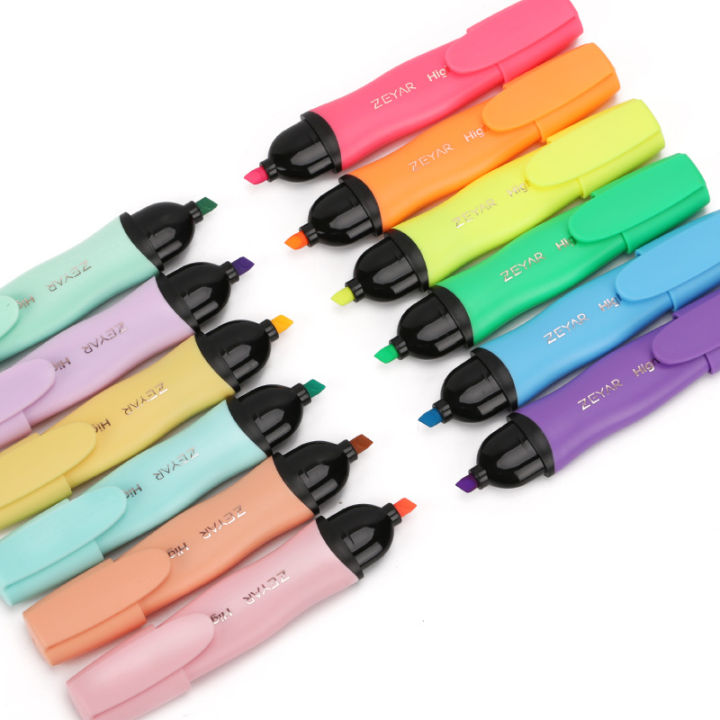 ZEYAR%20Fluorescent%20Pen%20Soft%20Head%20Large%20Capacity%20UK%20Water-Based%20Ink%20Japan%20Pen%20Head%20High%20Quality%20Key%20Point%20Marker%20-%20Image%202