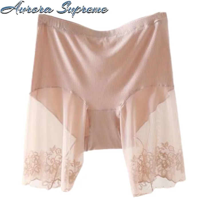 Mini%20Skirt%20Safety%20Panties%20High%20Waist%20Lace%20Patchwork%20Safety%20Shorts%20for%20Women%20Tummy%20Control%20Yoga%20Underpants%20with%20Quick%20Dry%20Technology%20Buyers'%20Favorite%20Women%20Underwear%20-%20Image%204