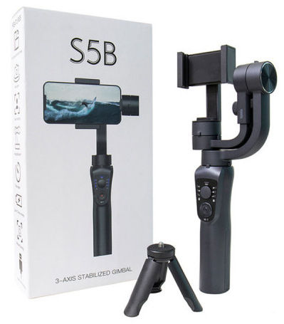 S5B 3-Axis Hand Held Stabilized Gimbal Selfie Stick