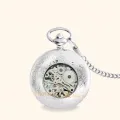 Students watch watch retro flip large dial green flower series genuine the moment. 